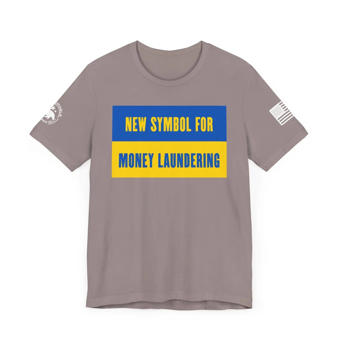 New Symbol For Money Laundering Men's Tee - Deplorable Tees