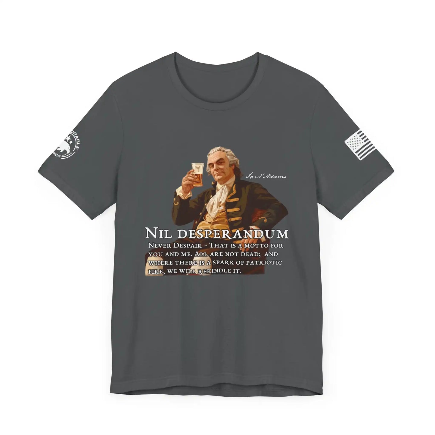 Nil Desperandum Men's Short Sleeve Tee - Deplorable Tees