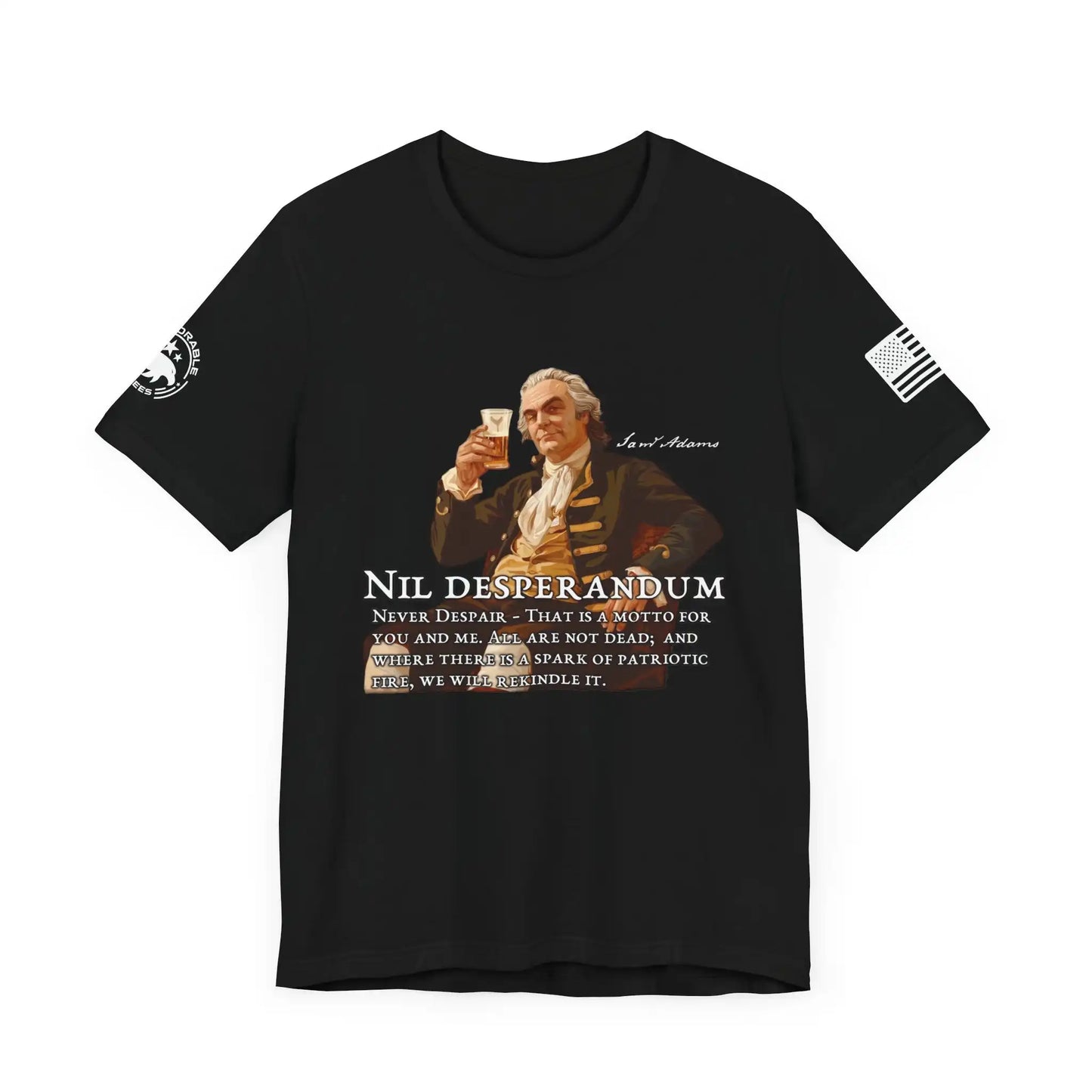 Nil Desperandum Men's Short Sleeve Tee - Deplorable Tees