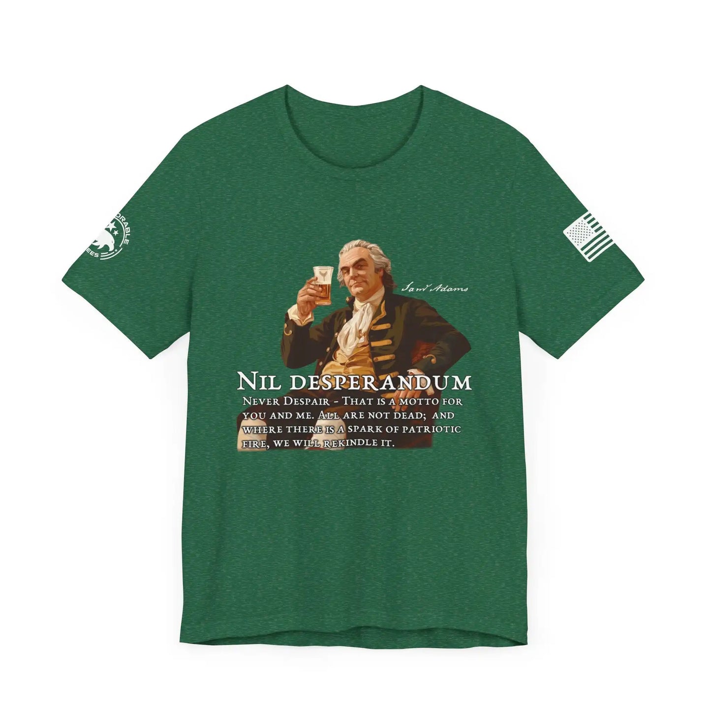 Nil Desperandum Men's Short Sleeve Tee - Deplorable Tees