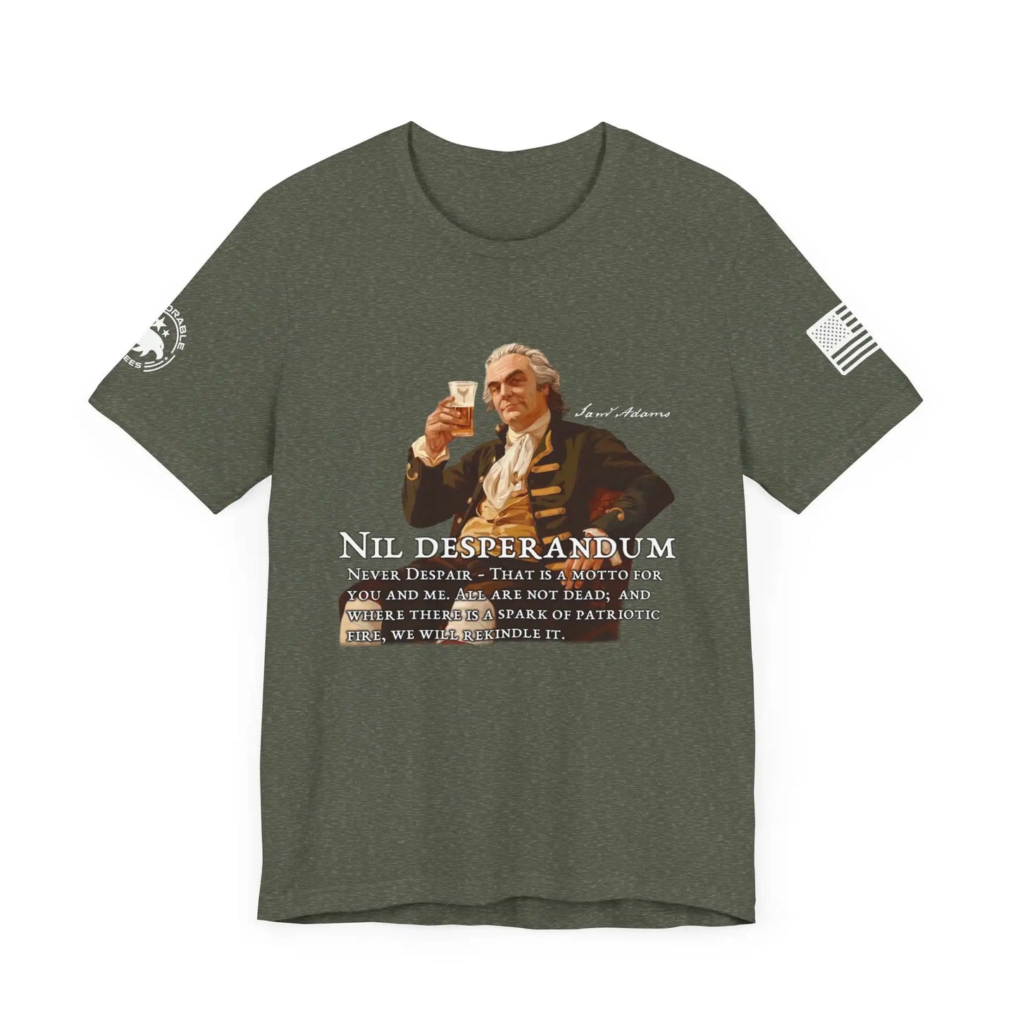 Nil Desperandum Men's Short Sleeve Tee - Deplorable Tees