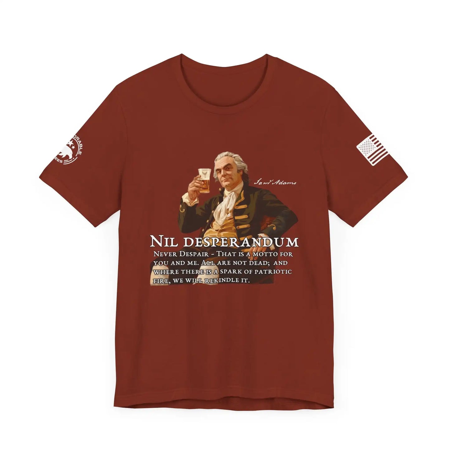 Nil Desperandum Men's Short Sleeve Tee - Deplorable Tees