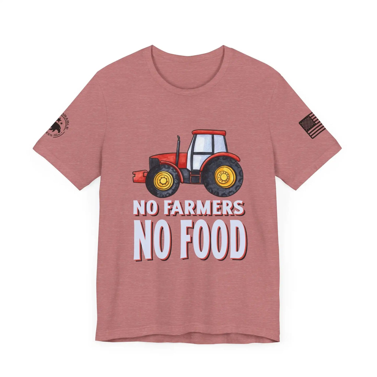 No Farmers No Food Women's Short Sleeve Tee - Deplorable Tees