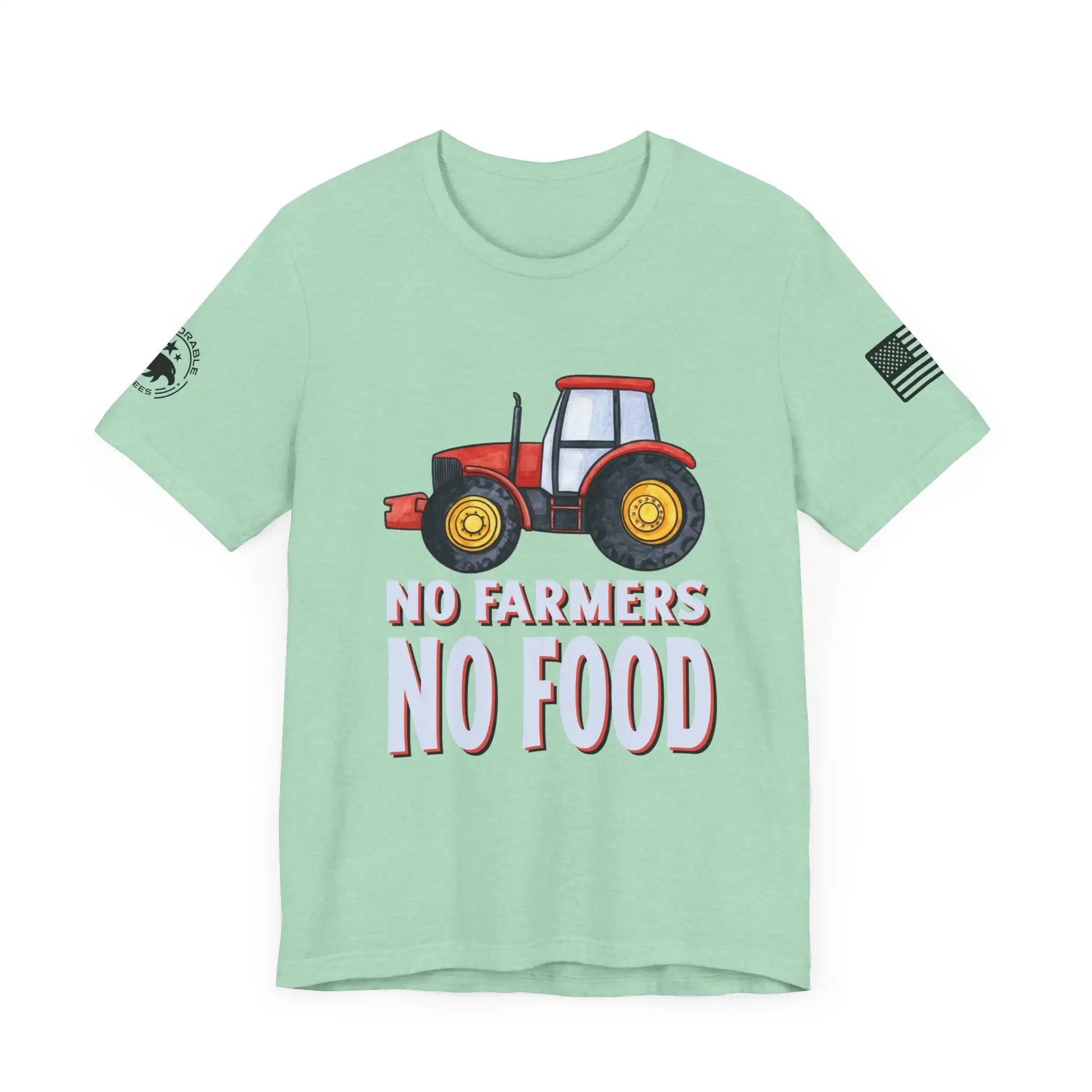 No Farmers No Food Women's Short Sleeve Tee - Deplorable Tees