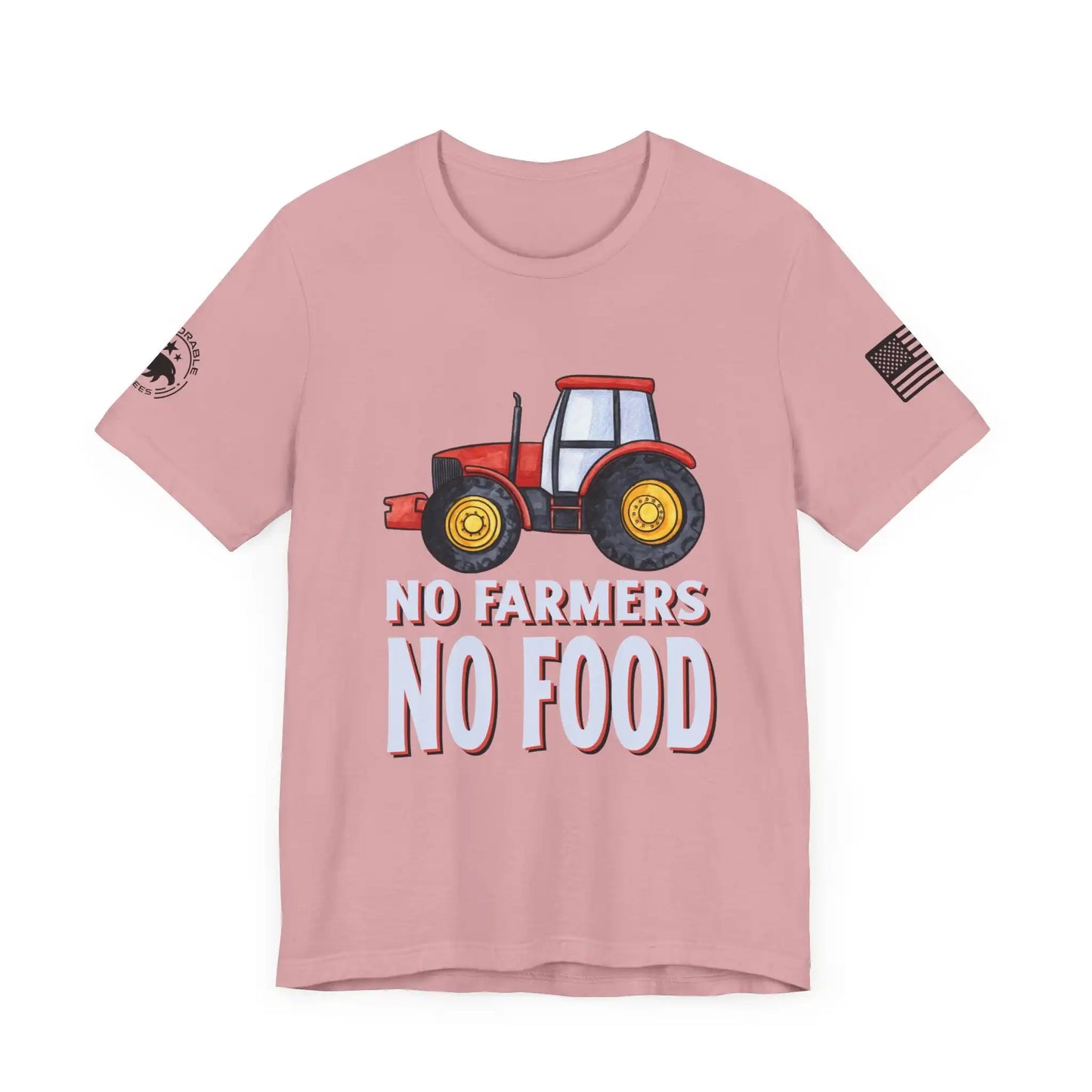 No Farmers No Food Women's Short Sleeve Tee - Deplorable Tees