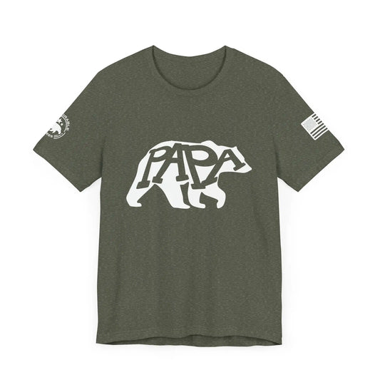 Papa Bear Men's Tee - Deplorable Tees