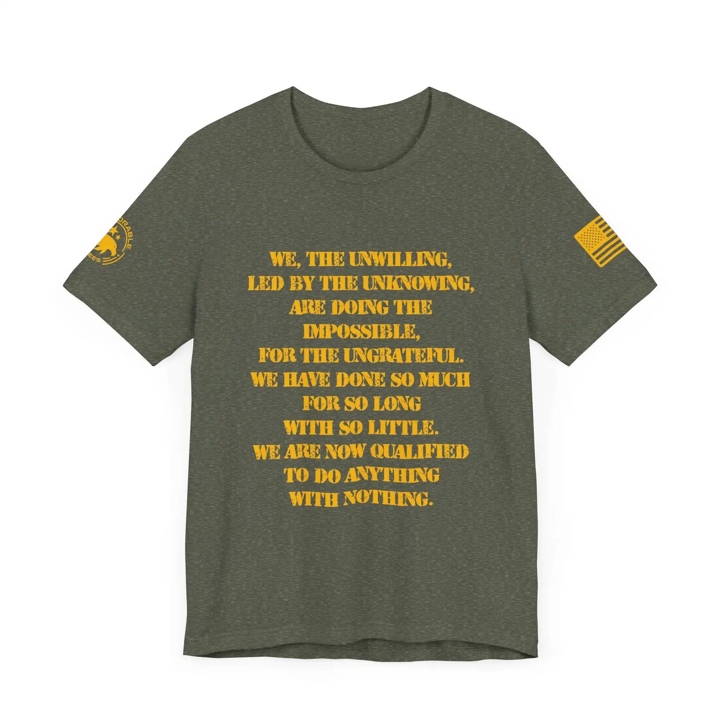 Patriotic Perseverance Men's Tee - Deplorable Tees