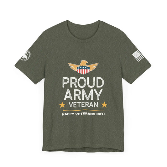Proud Army Veteran Men's Tee - Deplorable Tees