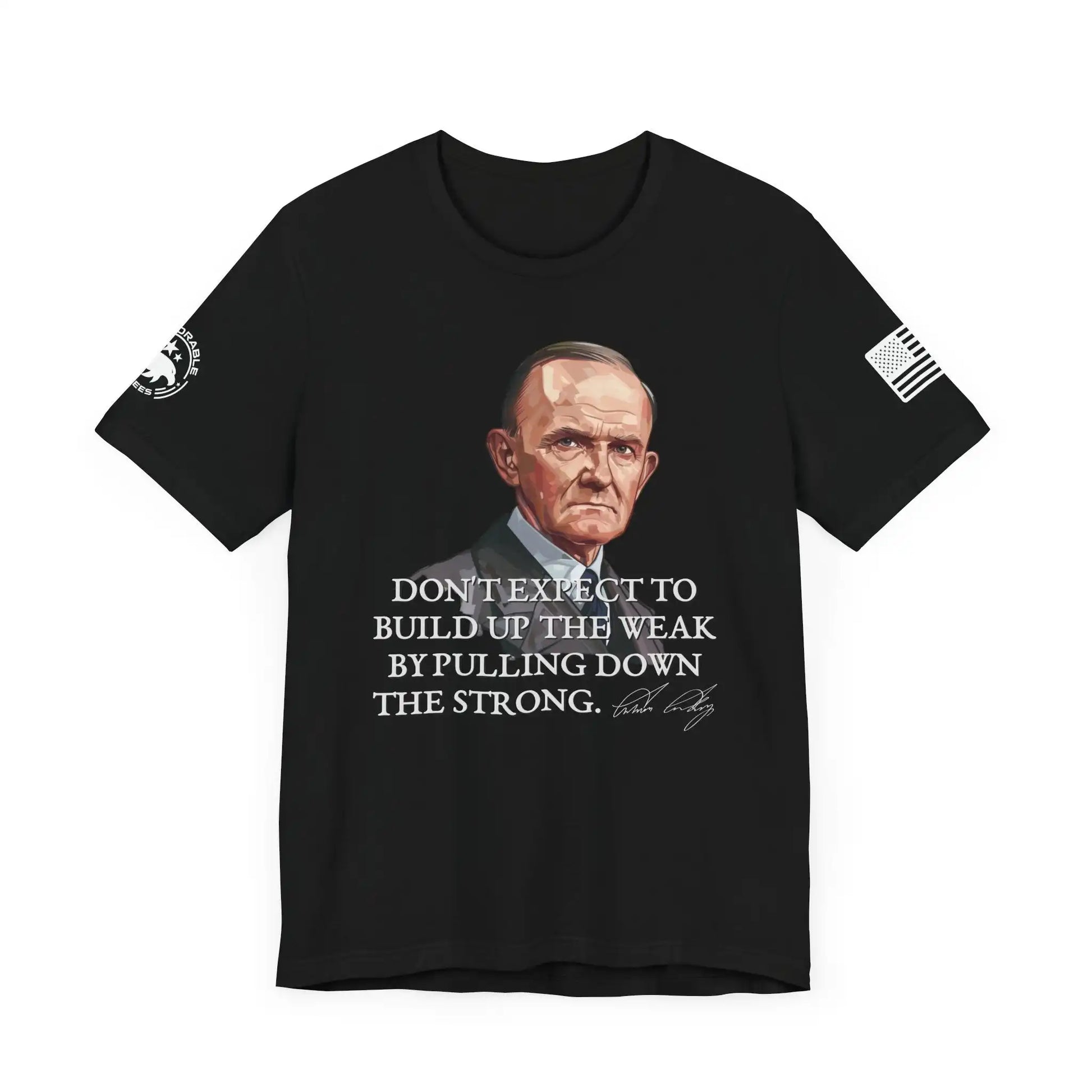 Pulling Down The Strong Men's Tee - Deplorable Tees