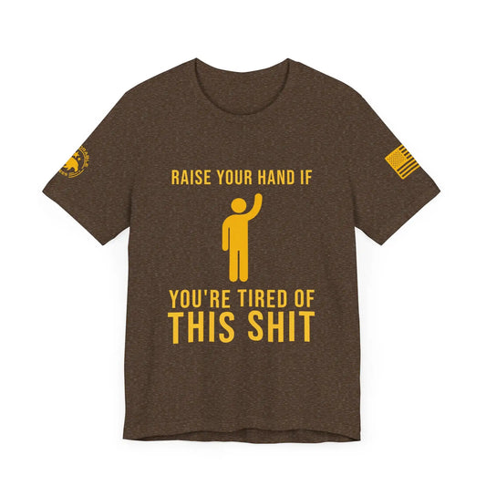 Raise Your Hand Men's Short Sleeve Tee - Deplorable Tees