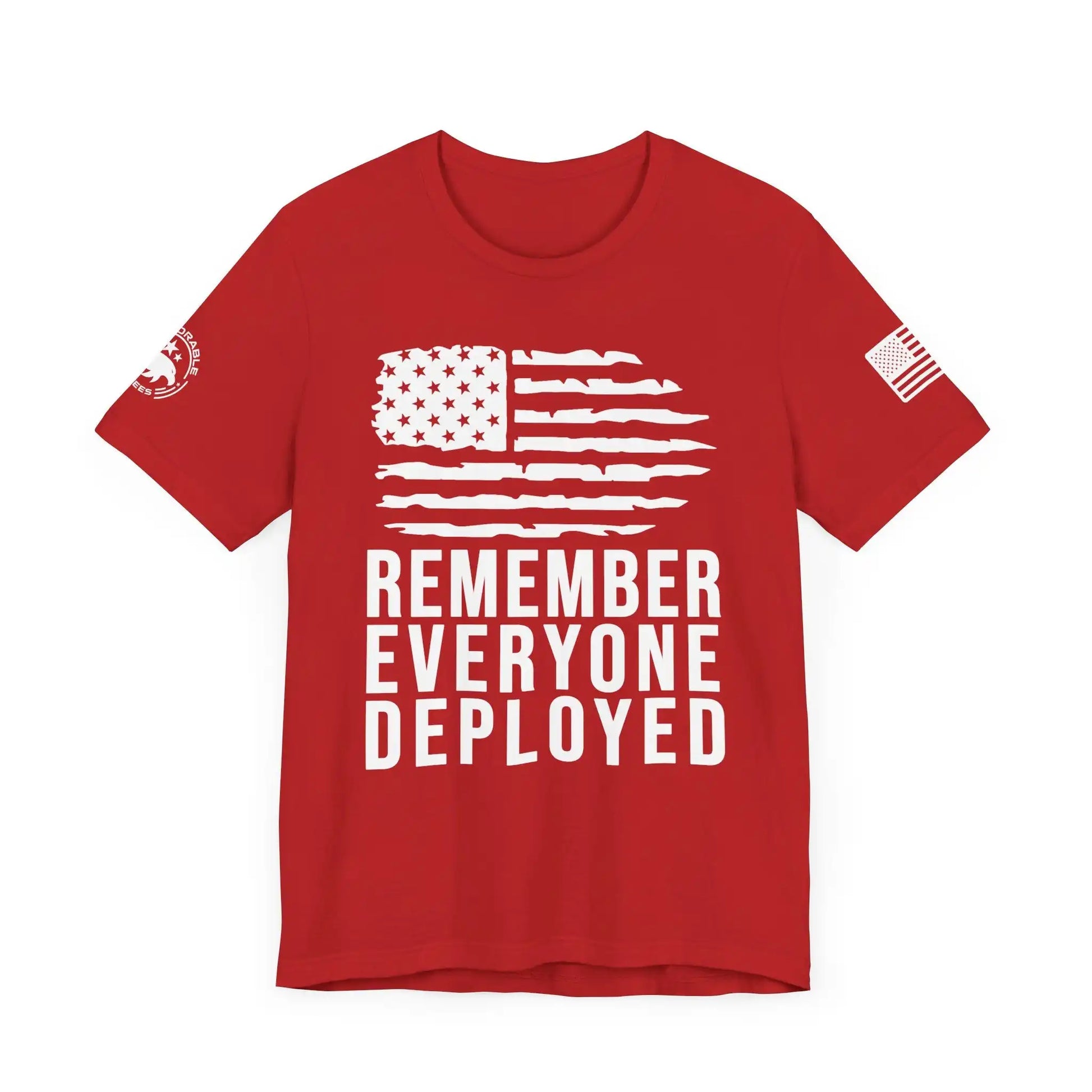 Remember Everyone Deployed Men's Short Sleeve Tee - Deplorable Tees