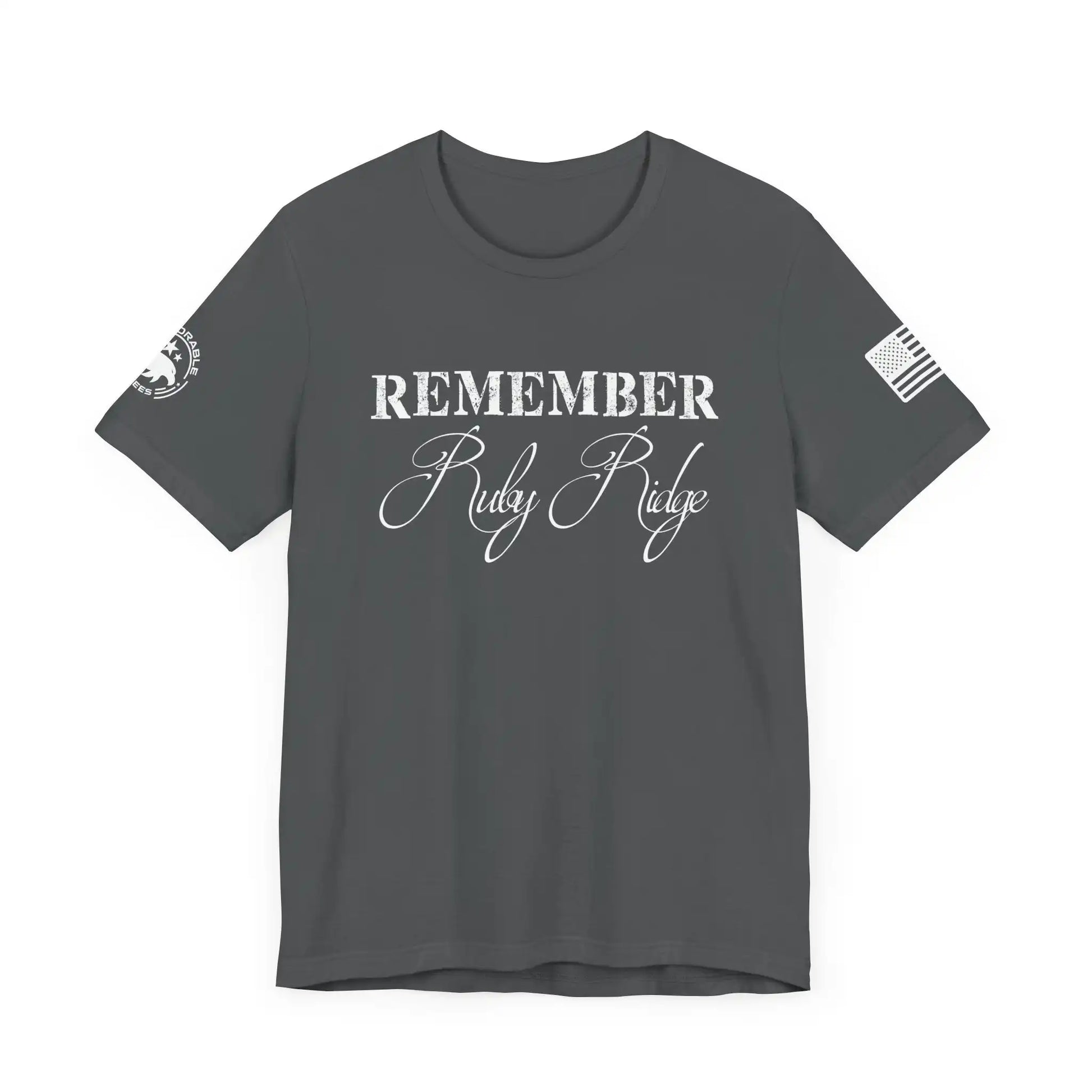 Remember Ruby Ridge Men's Short Sleeve Tee - Deplorable Tees