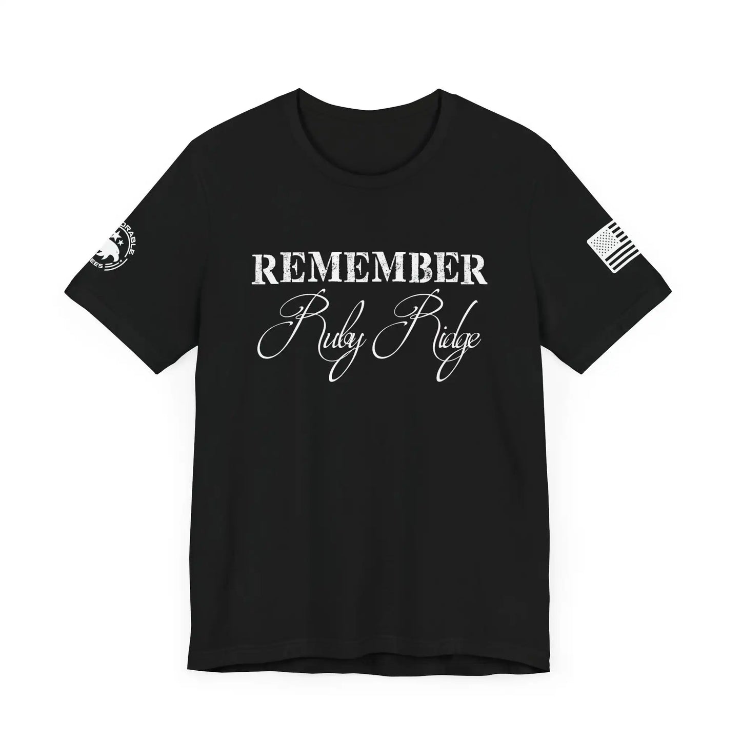 Remember Ruby Ridge Men's Short Sleeve Tee - Deplorable Tees