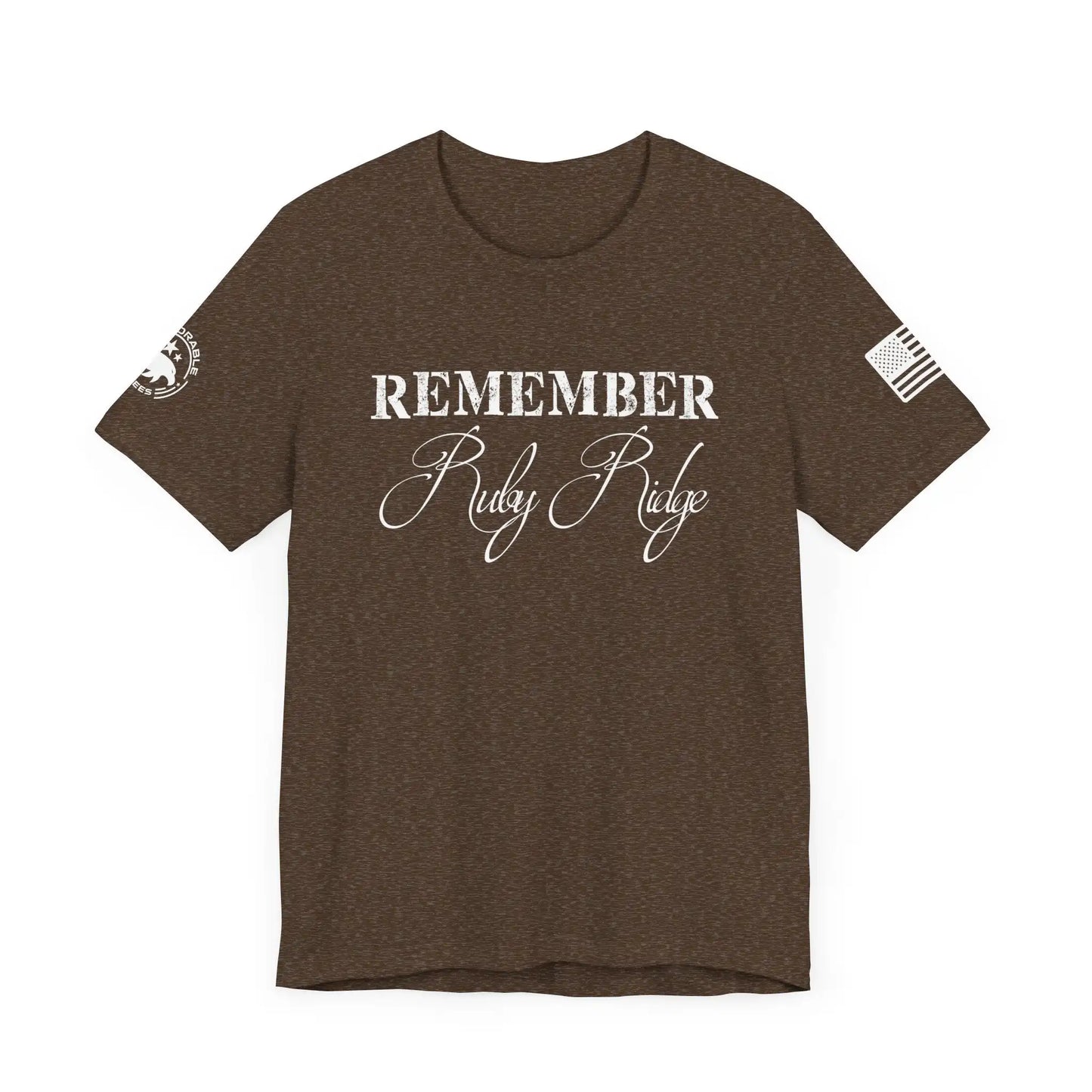 Remember Ruby Ridge Men's Short Sleeve Tee - Deplorable Tees
