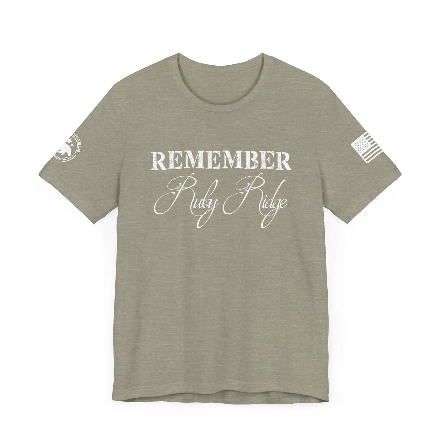 Remember Ruby Ridge Men's Short Sleeve Tee - Deplorable Tees