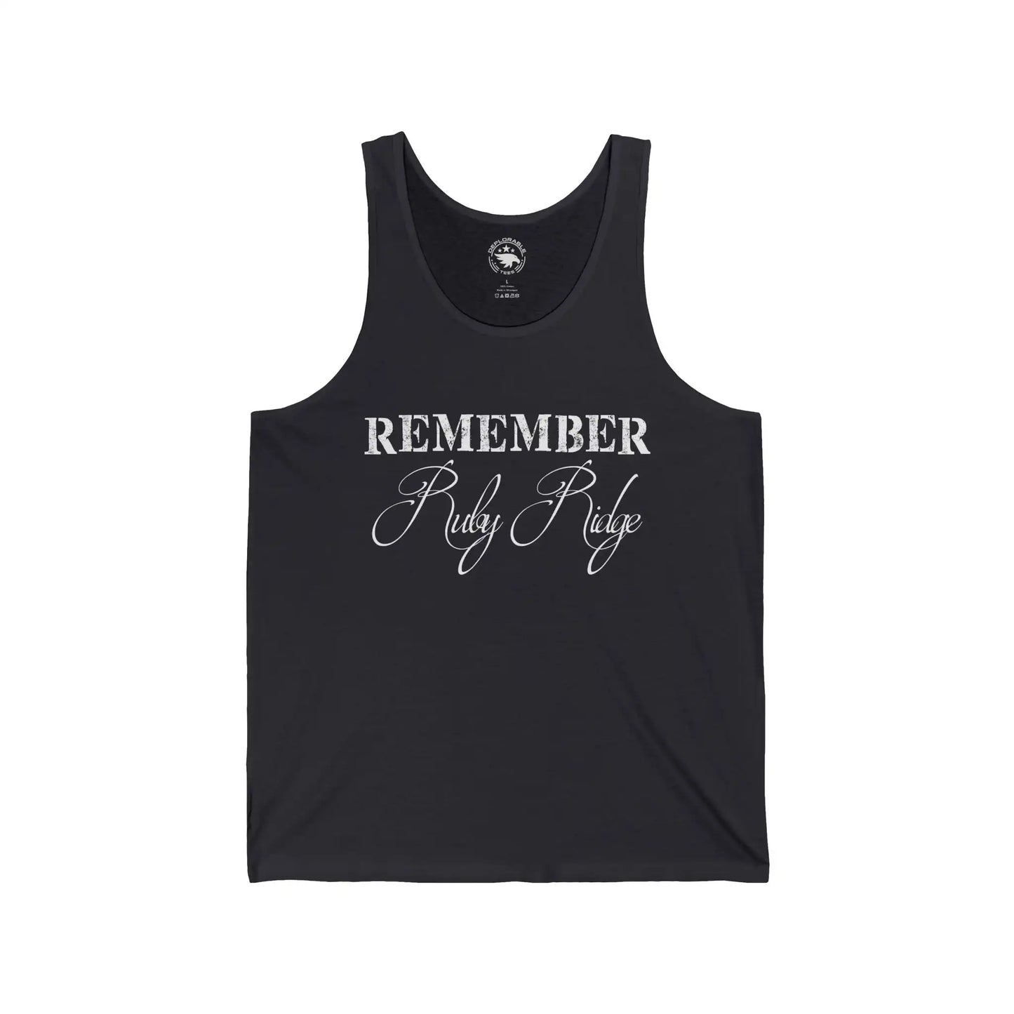 Remember Ruby Ridge Men's Tank - Deplorable Tees