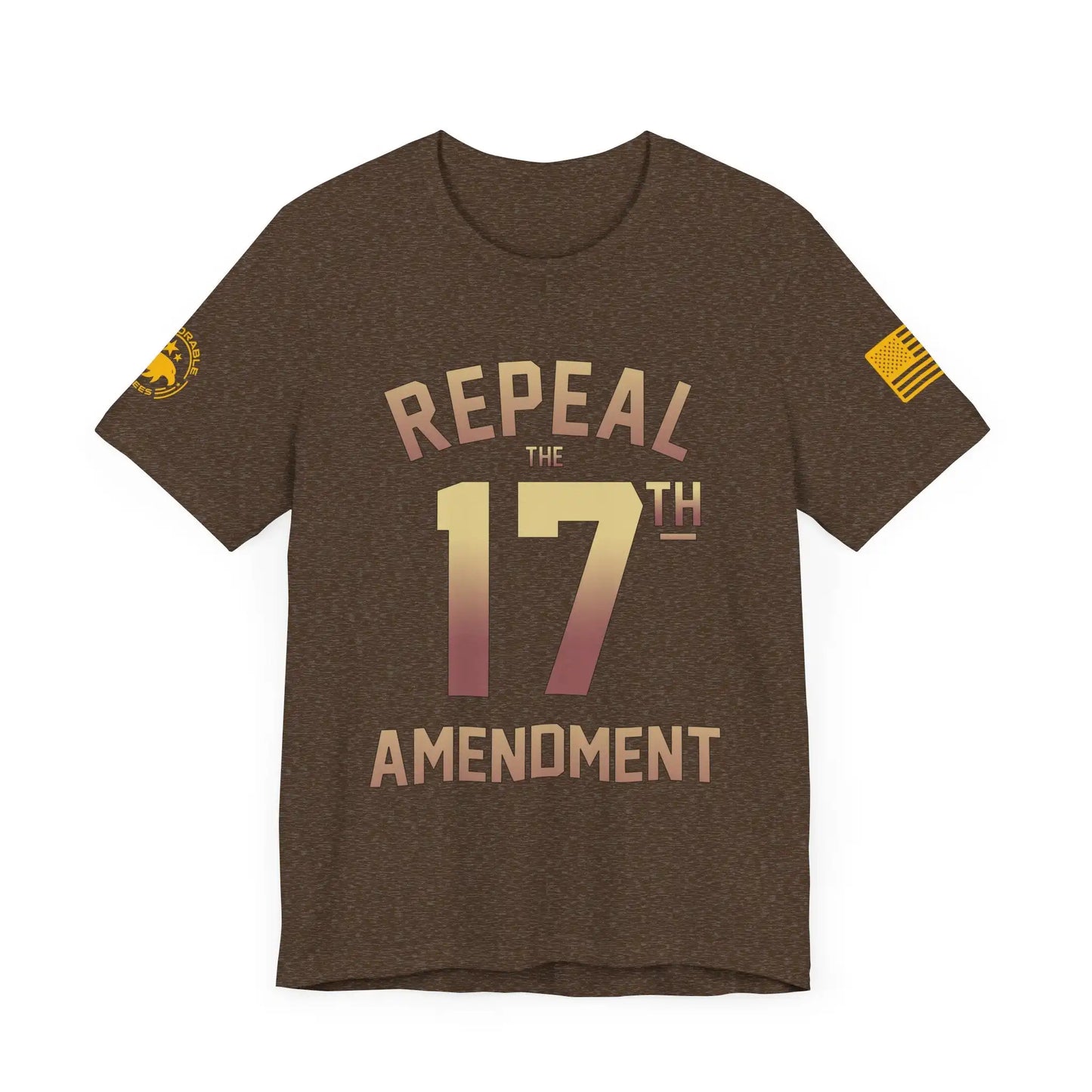 Repeal The 17th Amendment Men's Short Sleeve Tee - Deplorable Tees