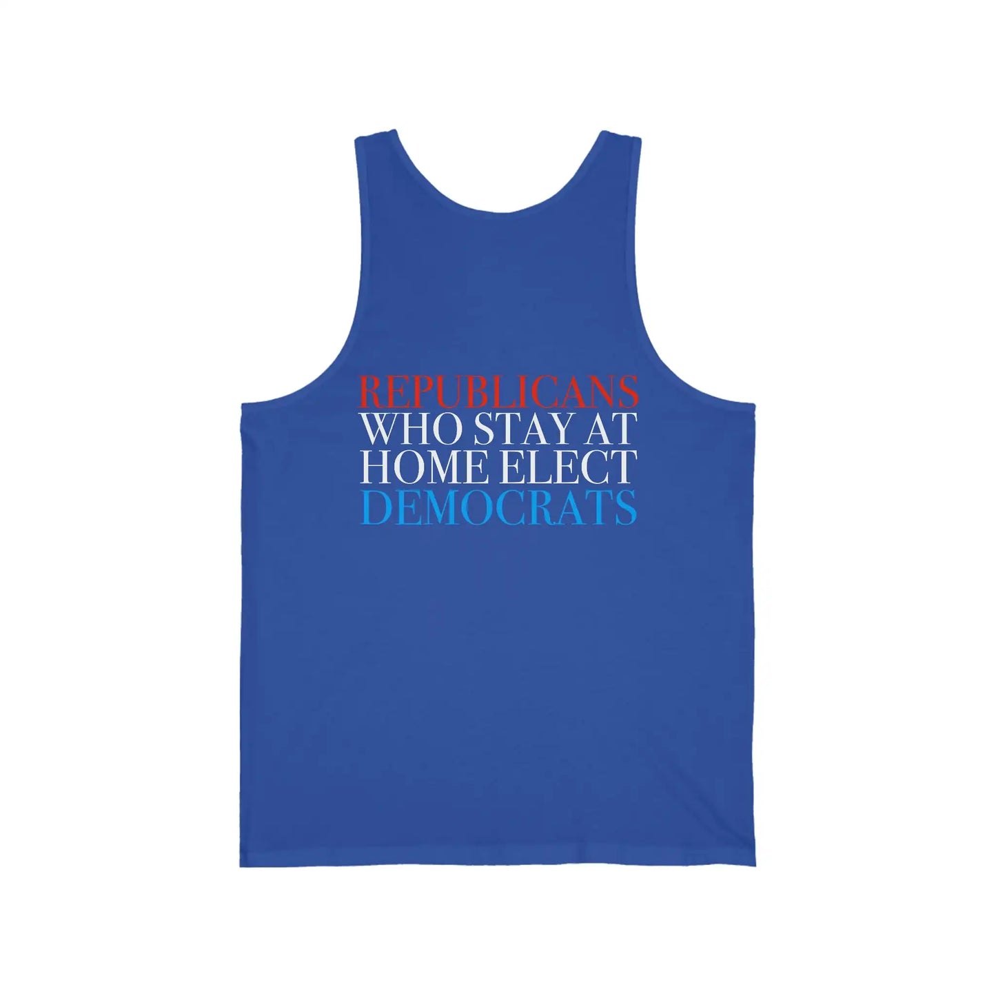 Republicans Who Stay At Home Men's Tank - Deplorable Tees