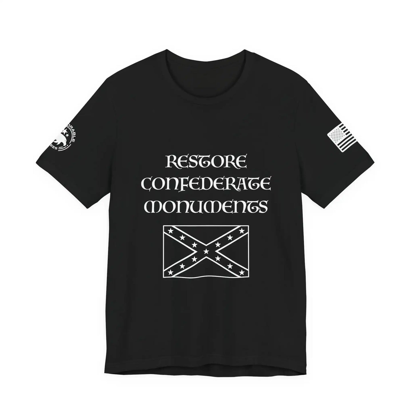 Restore Confederate Monuments Men's Tee - Deplorable Tees