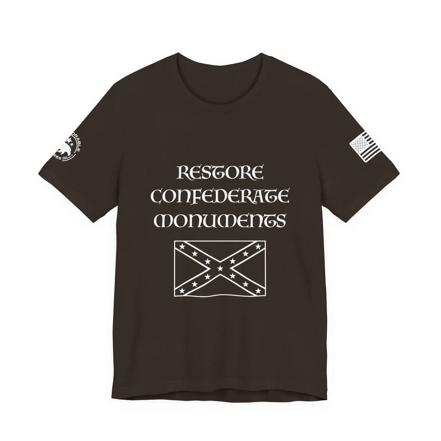 Restore Confederate Monuments Men's Tee - Deplorable Tees