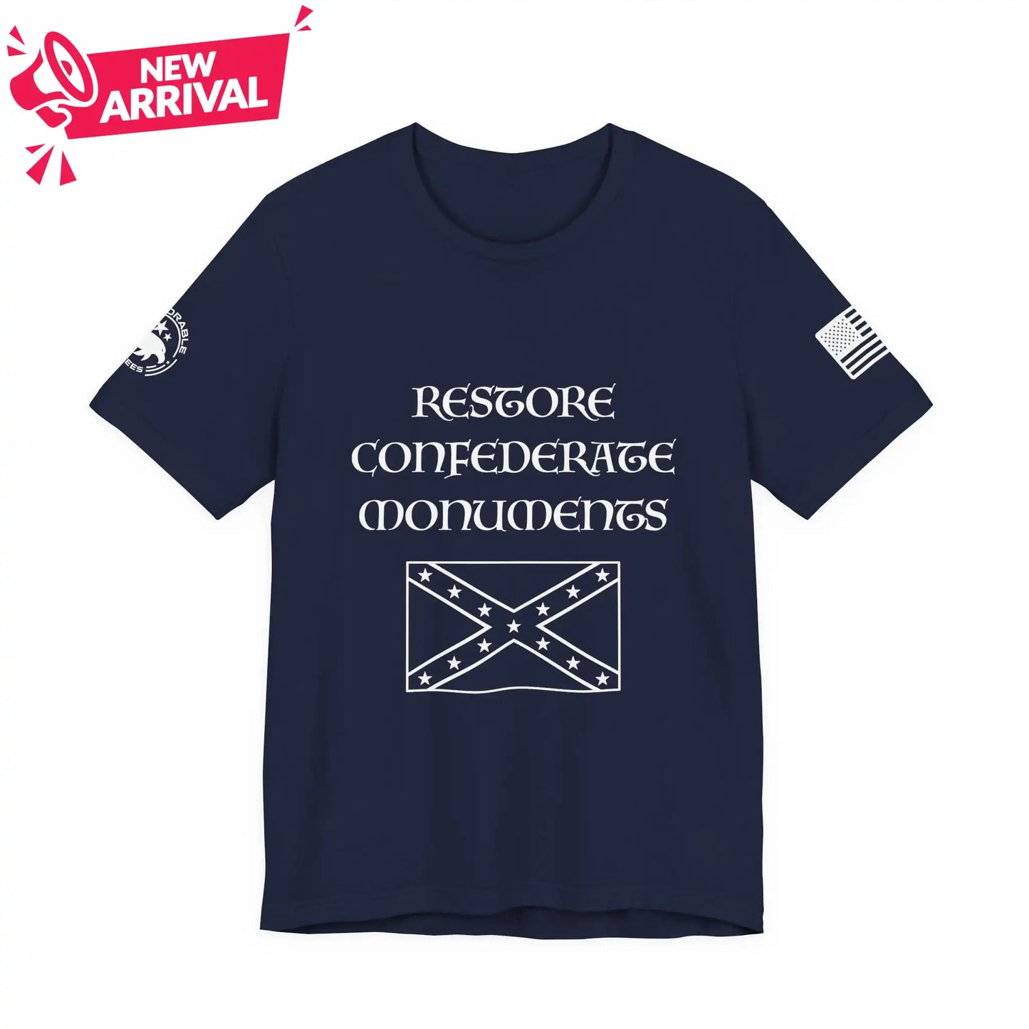 Restore Confederate Monuments Men's Tee - Deplorable Tees