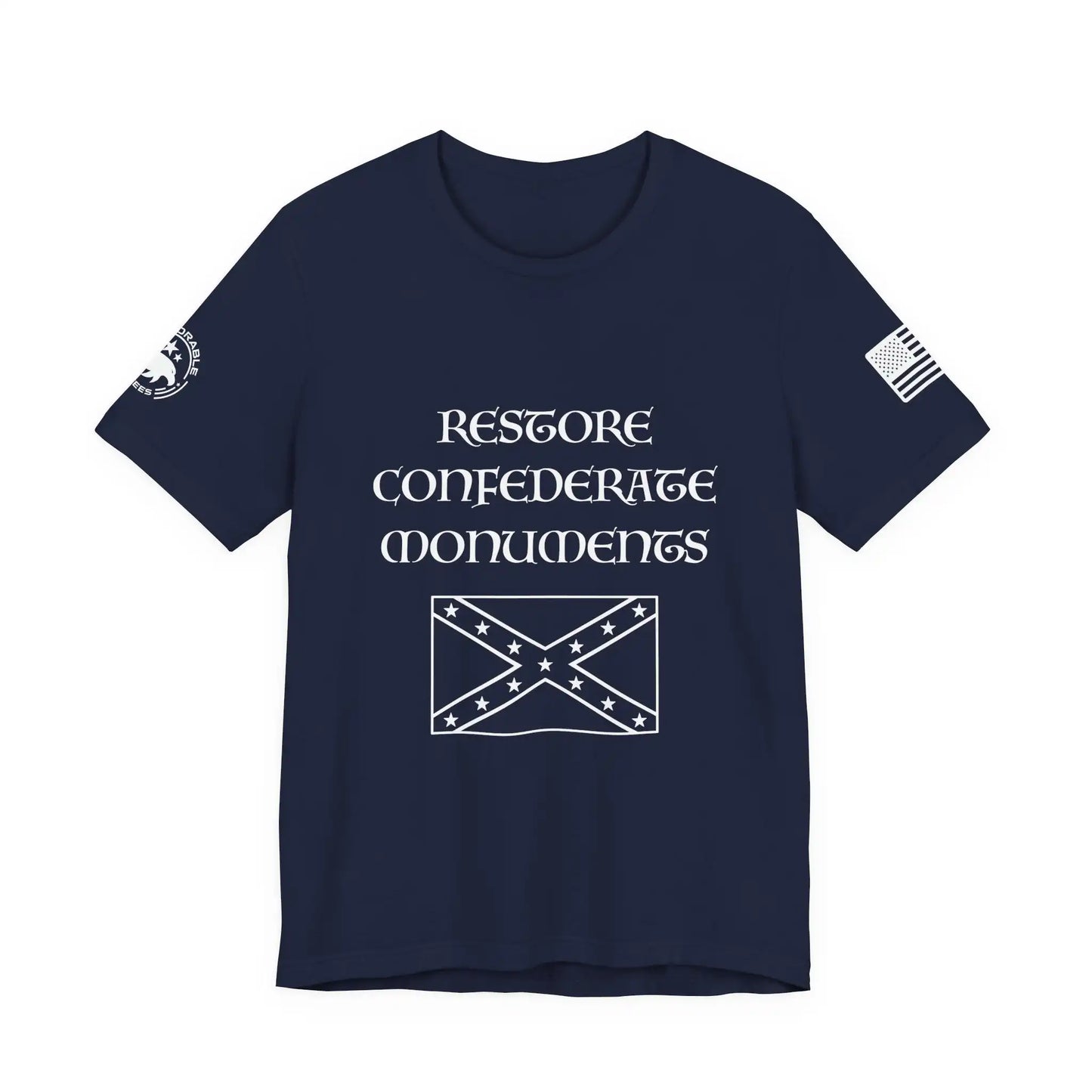 Restore Confederate Monuments Men's Tee - Deplorable Tees