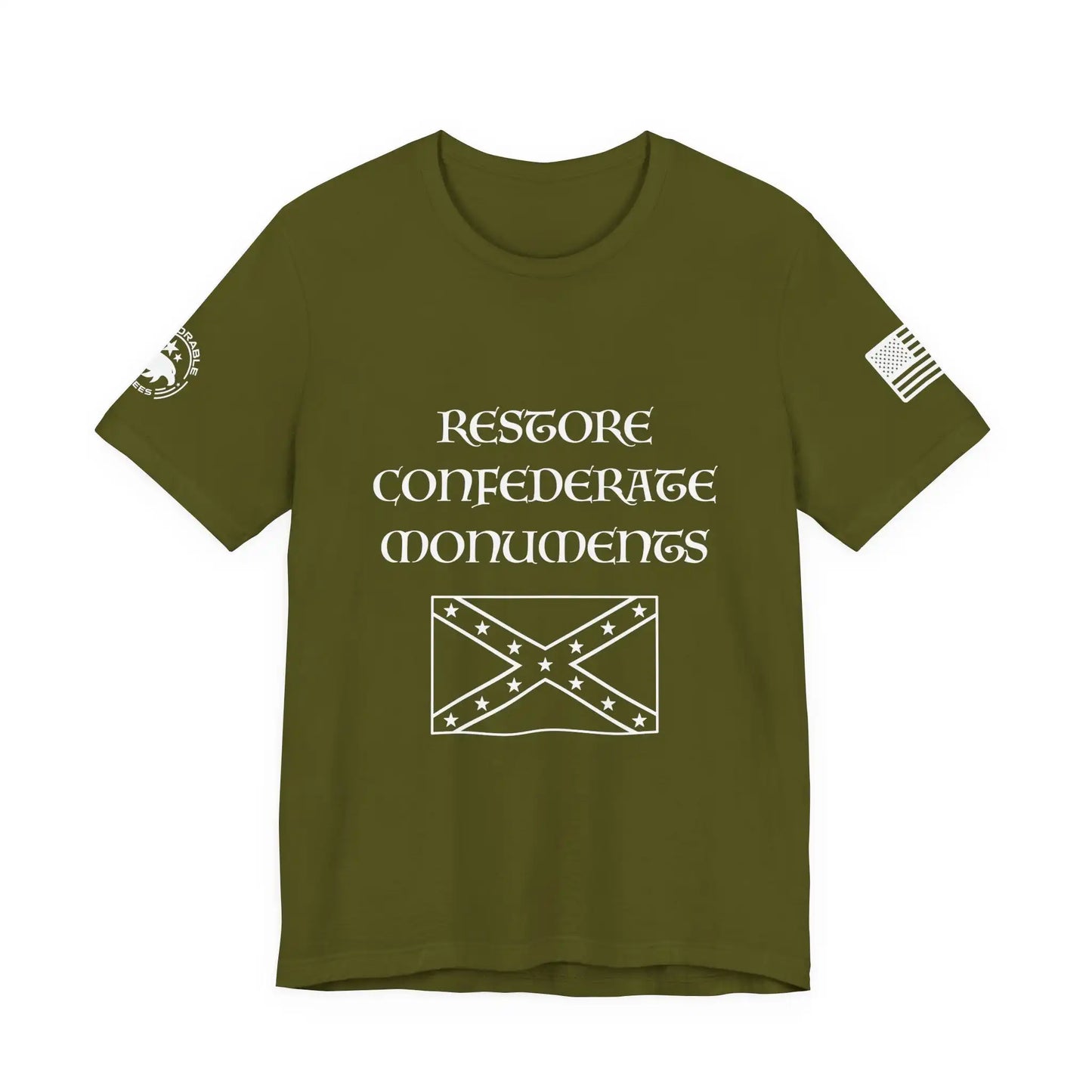 Restore Confederate Monuments Men's Tee - Deplorable Tees