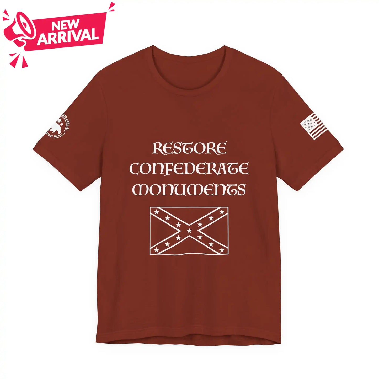 Restore Confederate Monuments Men's Tee - Deplorable Tees