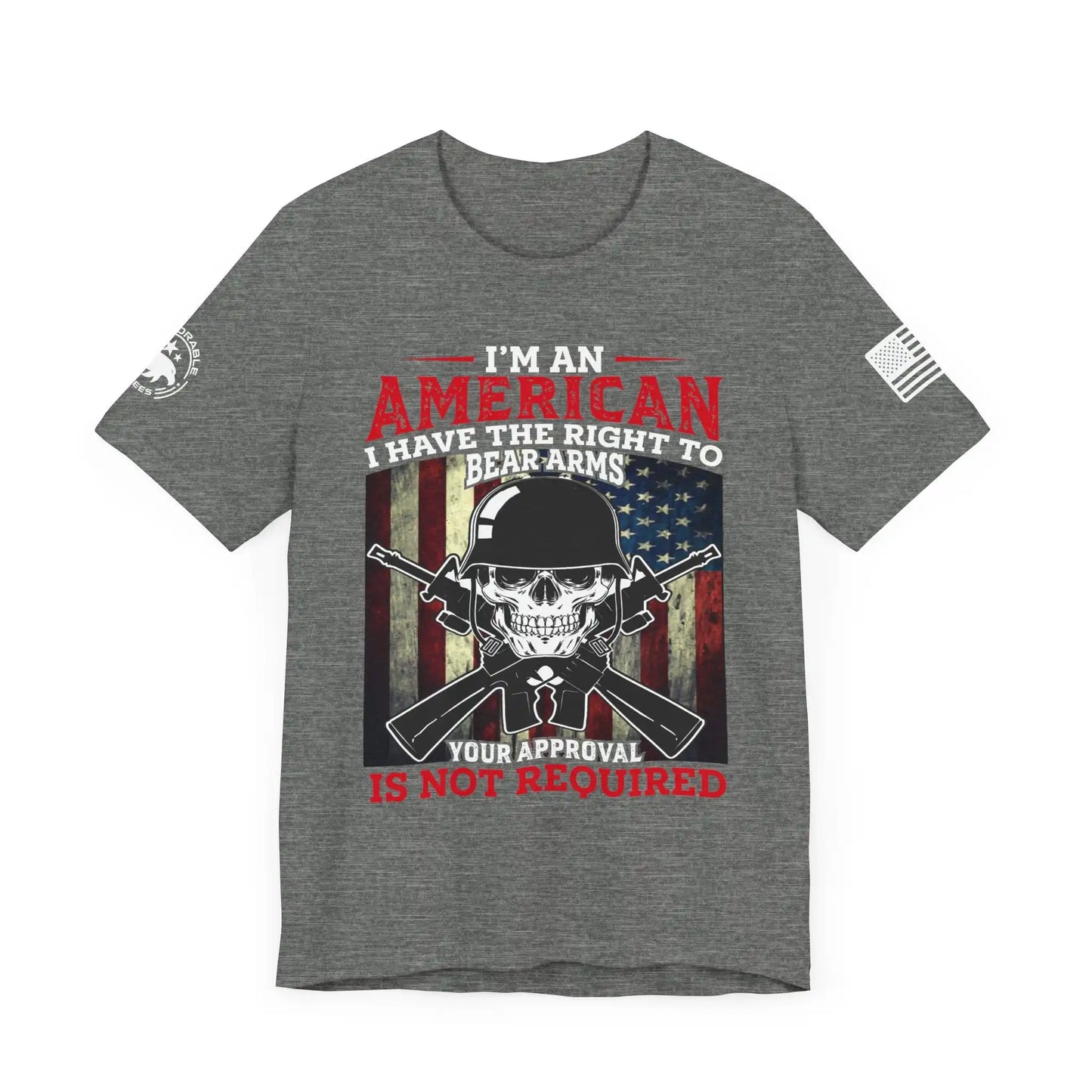 Right To Bear Arms Men's Short Sleeve Tee - Deplorable Tees