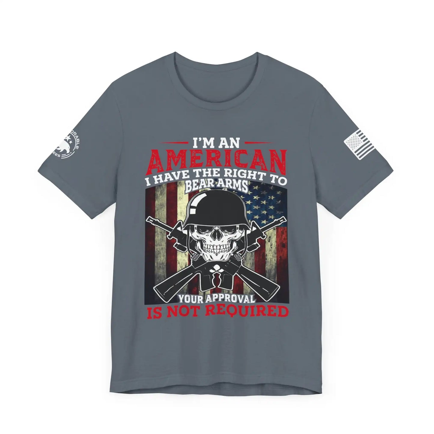 Right To Bear Arms Men's Short Sleeve Tee - Deplorable Tees