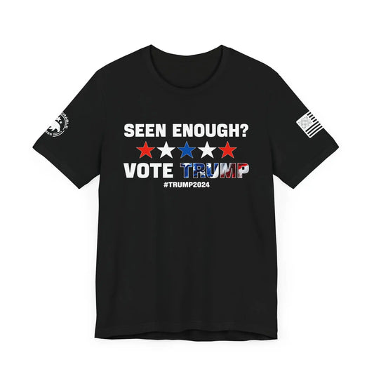 Seen Enough Vote Trump Men's Tee - Deplorable Tees