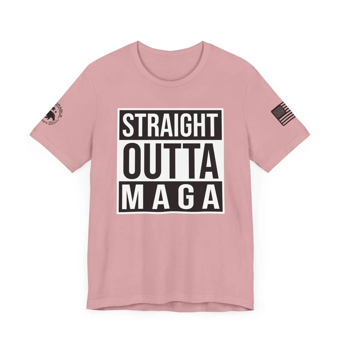 Straight Outta MAGA Women's T-Shirt - Deplorable Tees