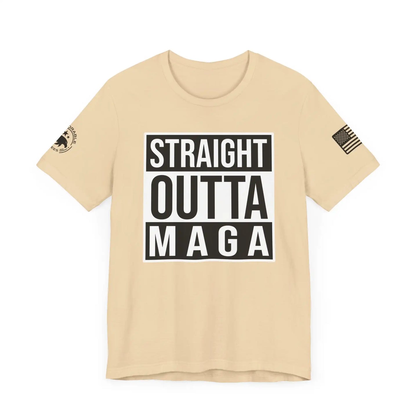 Straight Outta MAGA Women's T-Shirt - Deplorable Tees