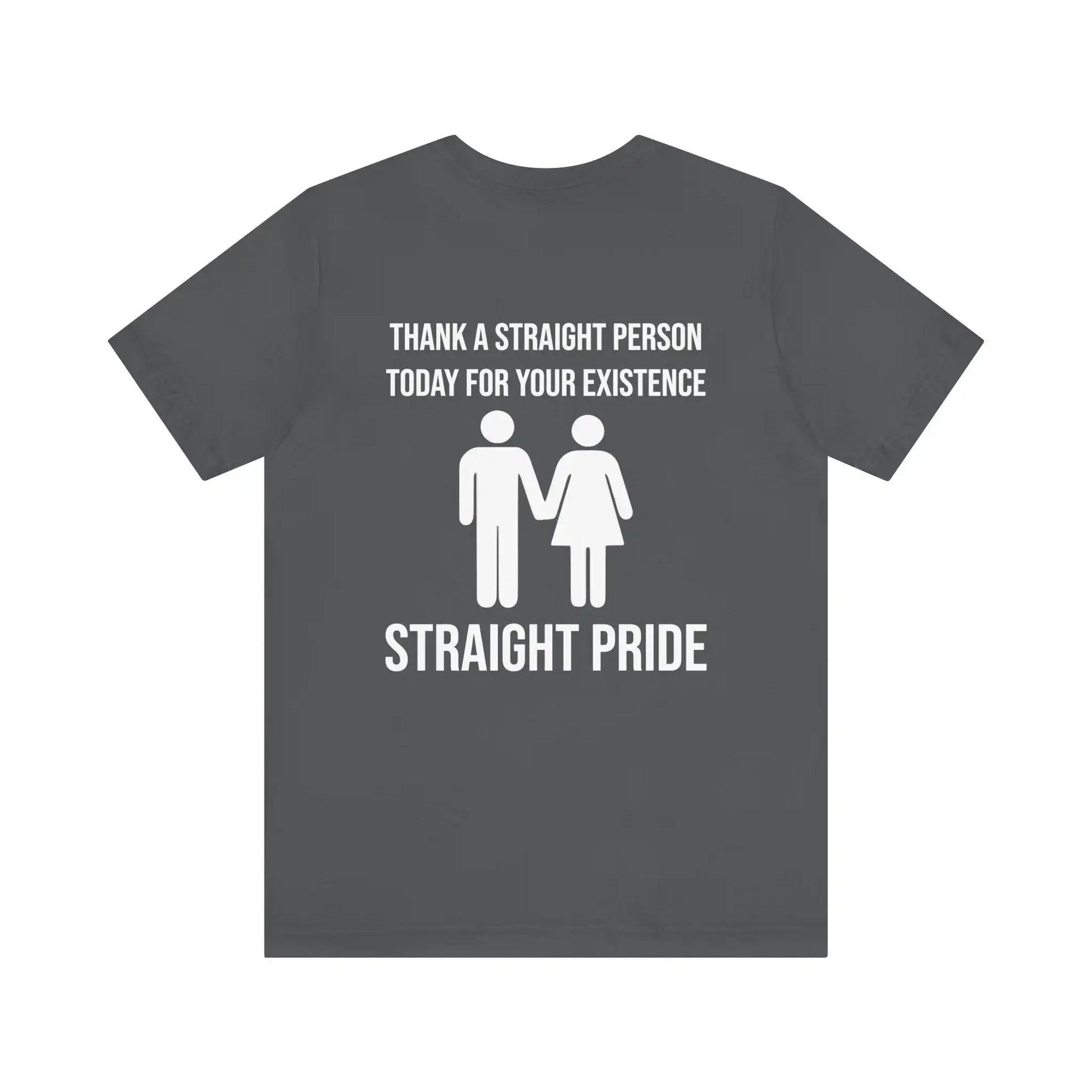 Straight Pride Men's Jersey Short Sleeve Tee - Deplorable Tees