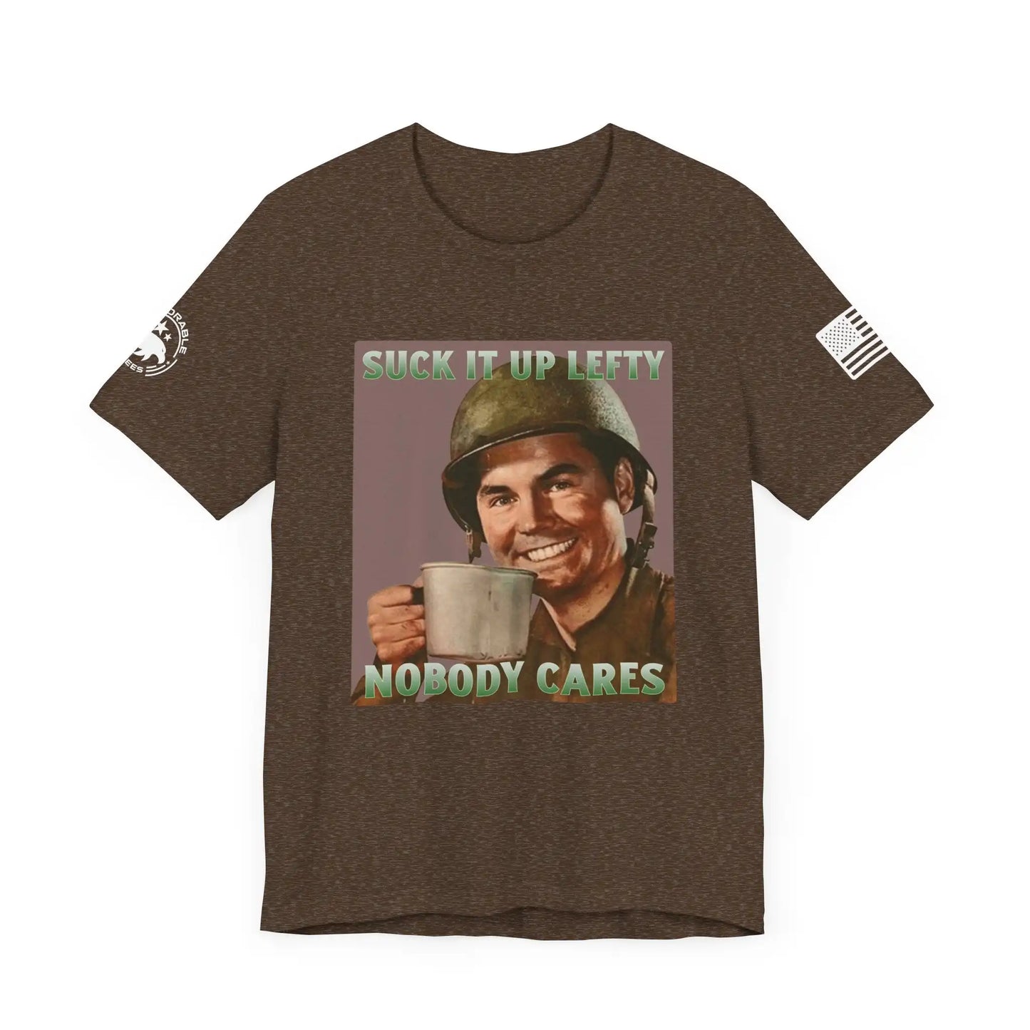 Suck It Up Lefty Men's Short Sleeve Tee - Deplorable Tees