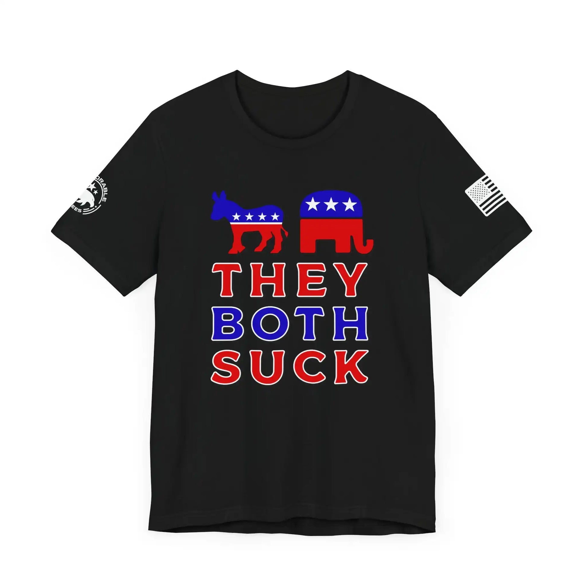 They Both Suck Men's Short Sleeve Tee - Deplorable Tees