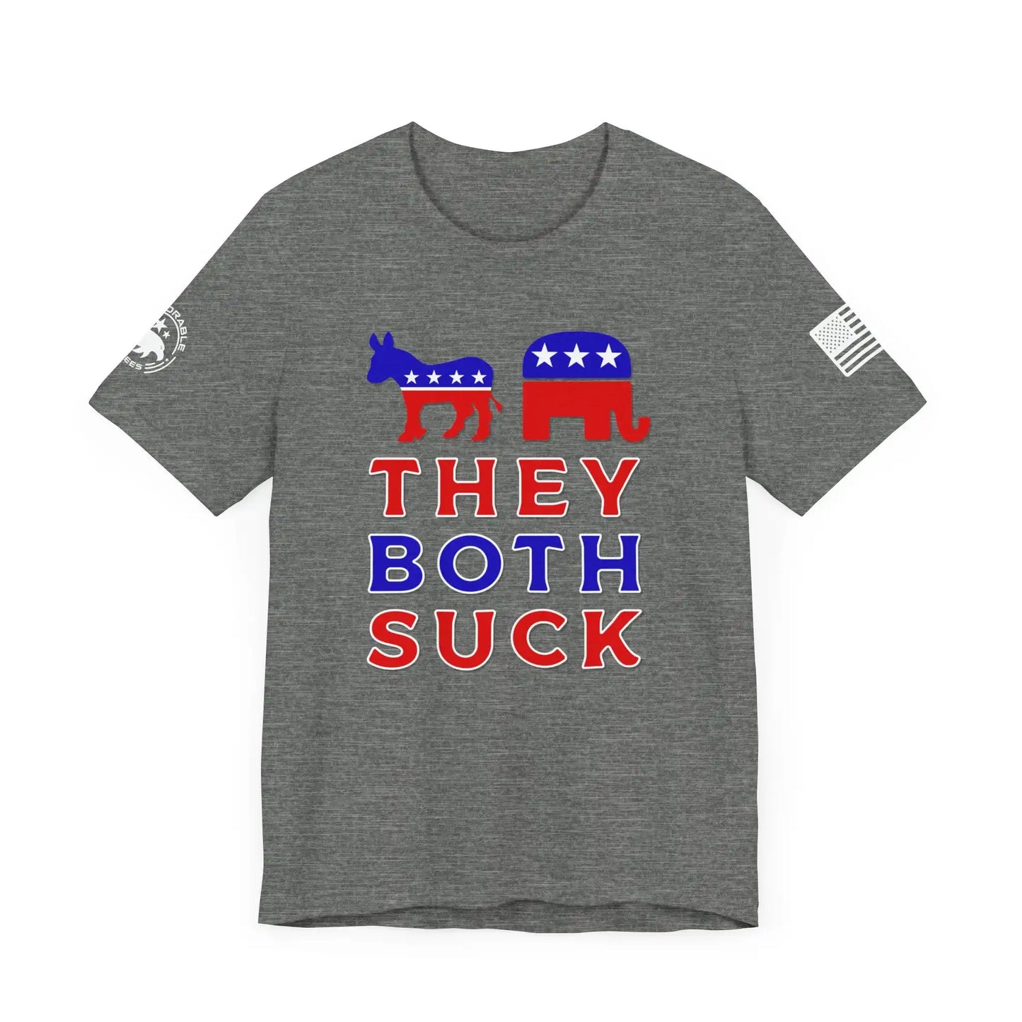 They Both Suck Men's Short Sleeve Tee - Deplorable Tees