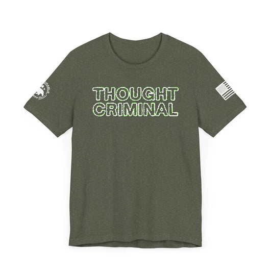 Thought Criminal Men's Short Sleeve Tee - Deplorable Tees