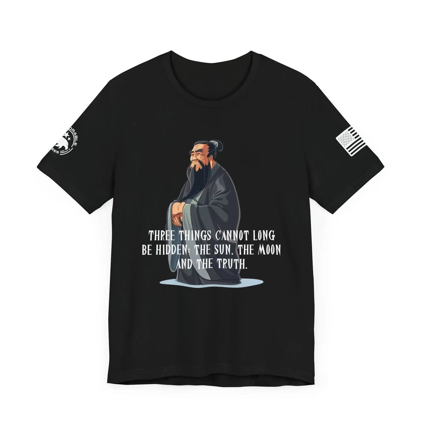 Three Things Cannot Long Be Hidden Men's Tee - Deplorable Tees