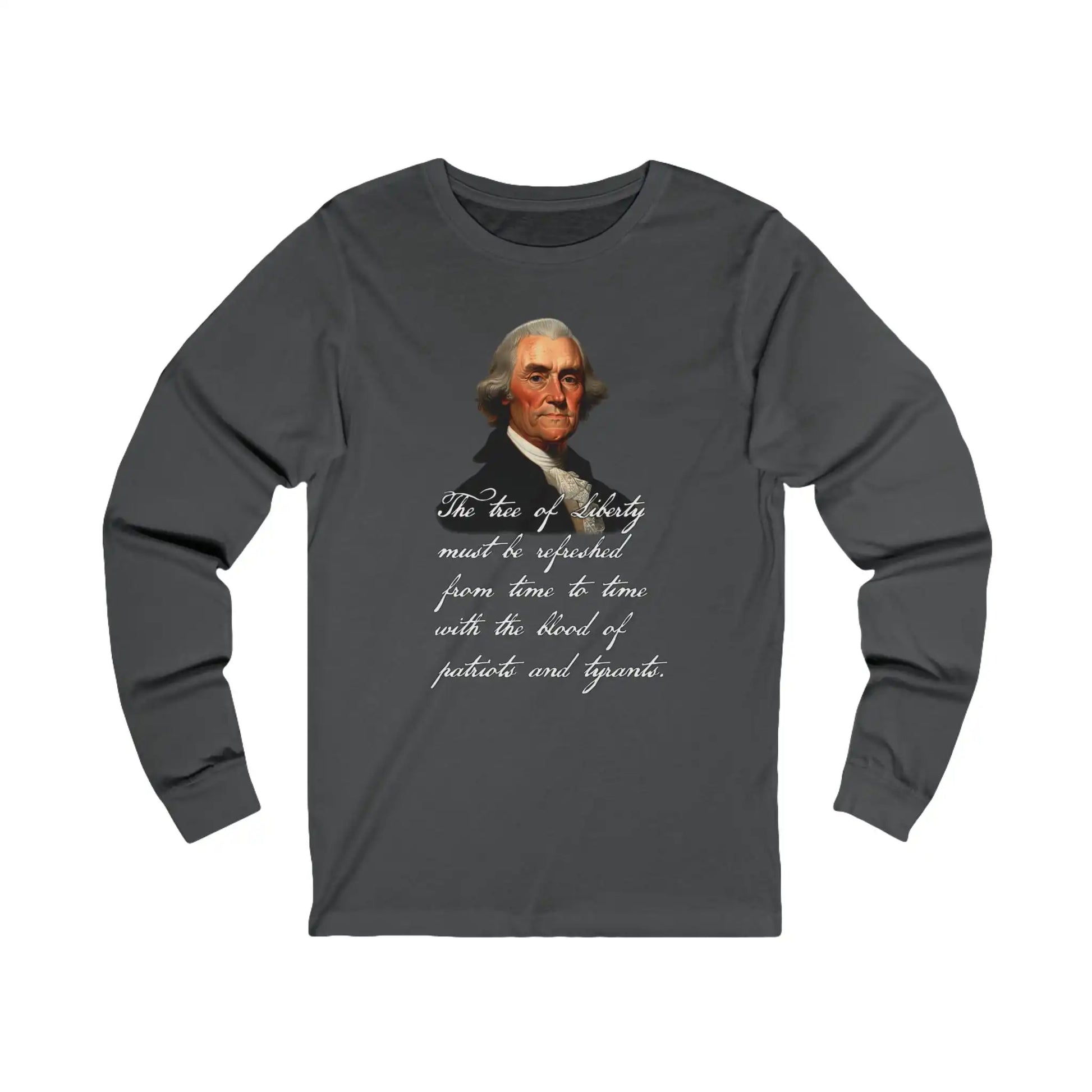 Tree Of Liberty Men's Long Sleeve Tee - Deplorable Tees