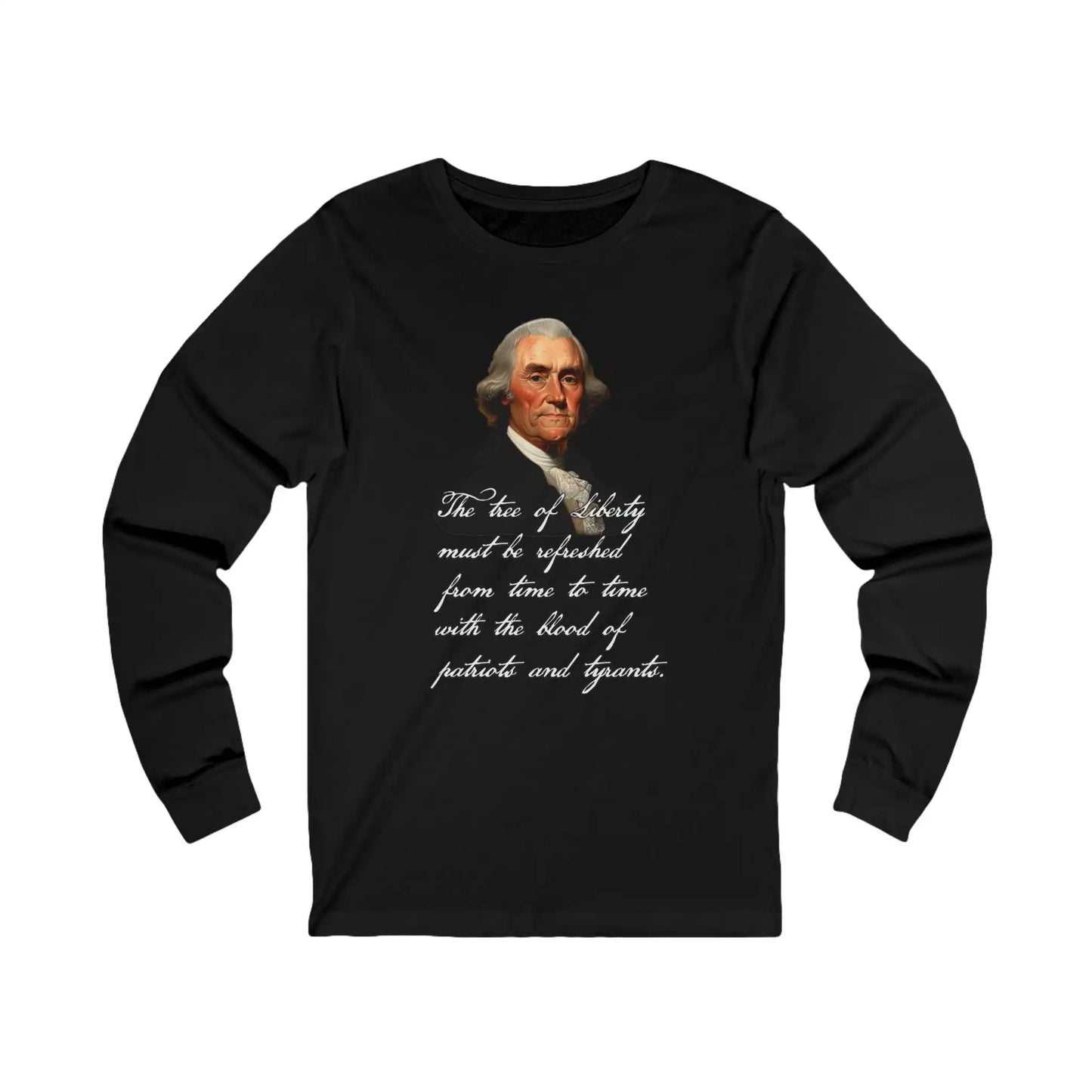 Tree Of Liberty Men's Long Sleeve Tee - Deplorable Tees