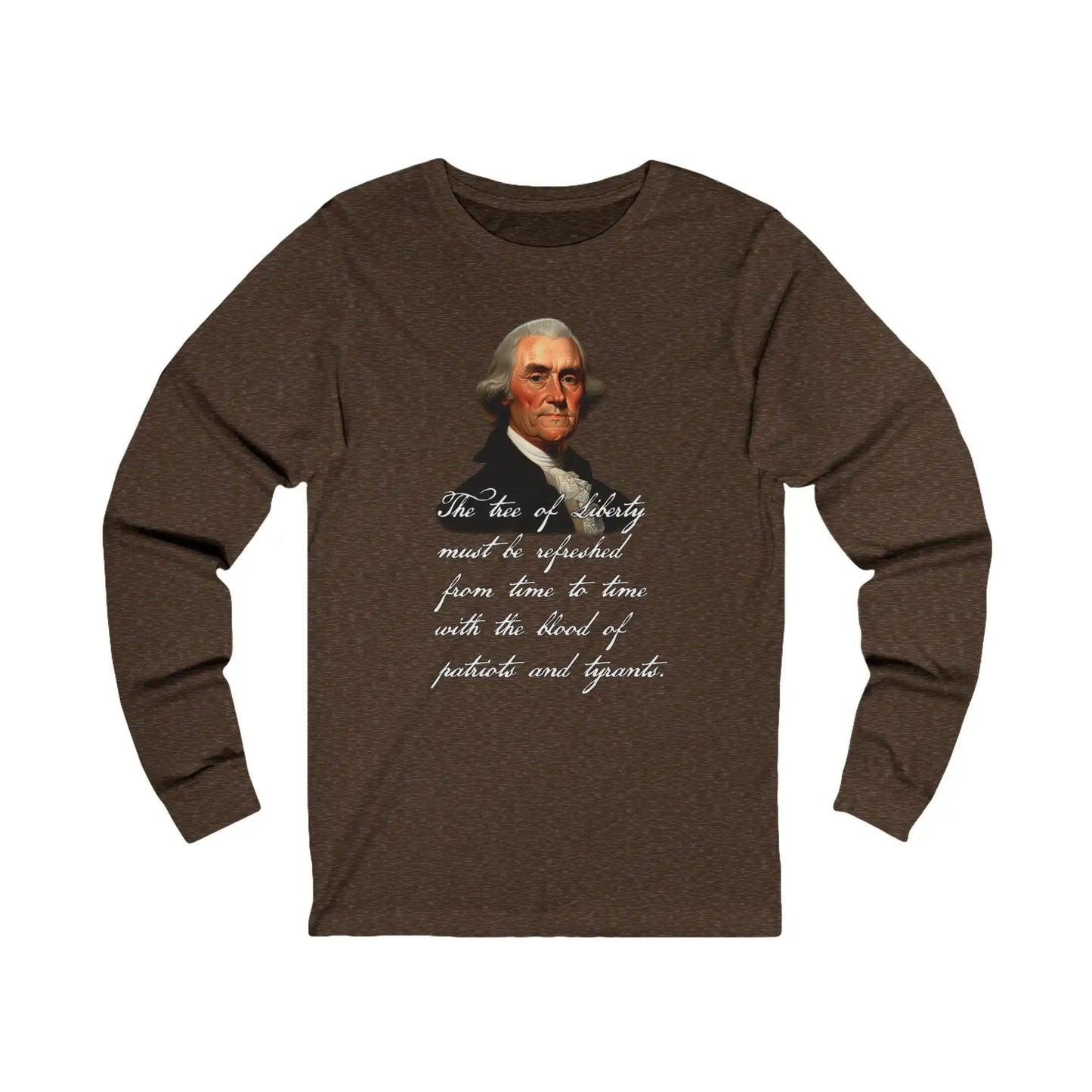 Tree Of Liberty Men's Long Sleeve Tee - Deplorable Tees