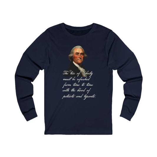 Tree Of Liberty Men's Long Sleeve Tee - Deplorable Tees