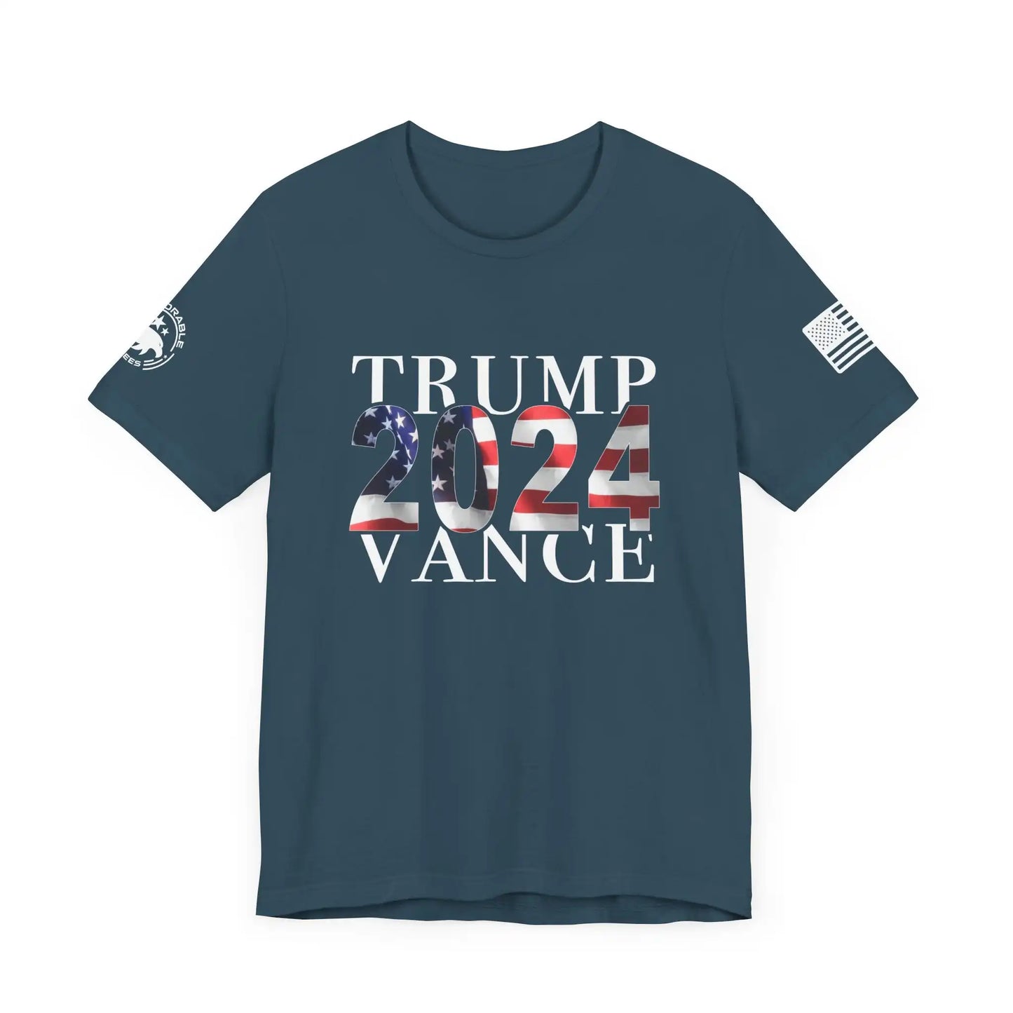 Trump Vance 2024 Men's Short Sleeve Tee - Deplorable Tees