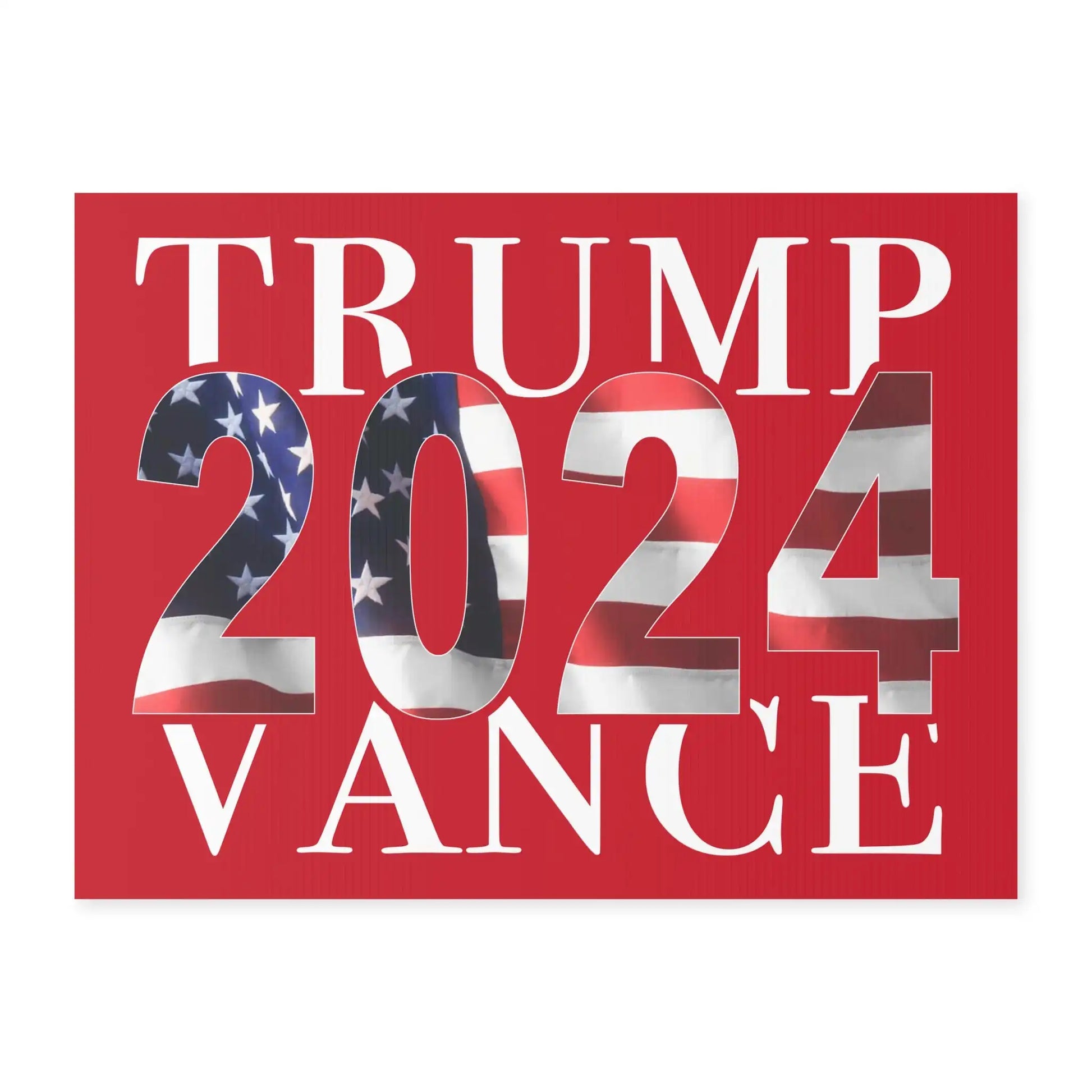 Trump Vance 2024 Yard Sign - Deplorable Tees