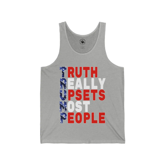 Truth Really Upsets Most People Men's Tank - Deplorable Tees