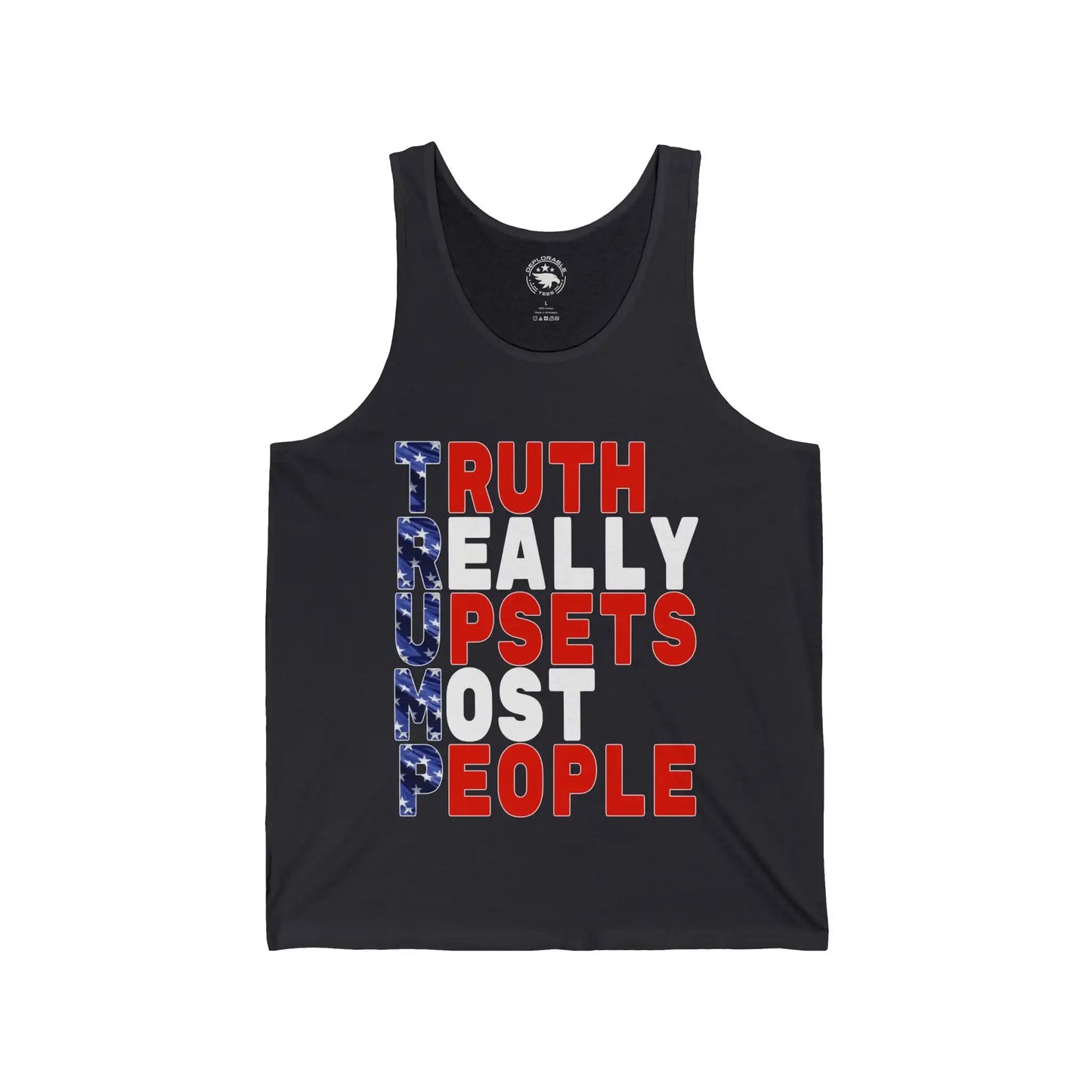 Truth Really Upsets Most People Men's Tank - Deplorable Tees