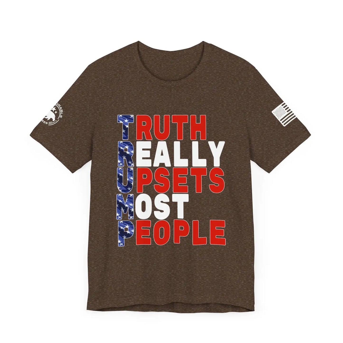 Truth Really Upsets Most People Men's Tee - Deplorable Tees