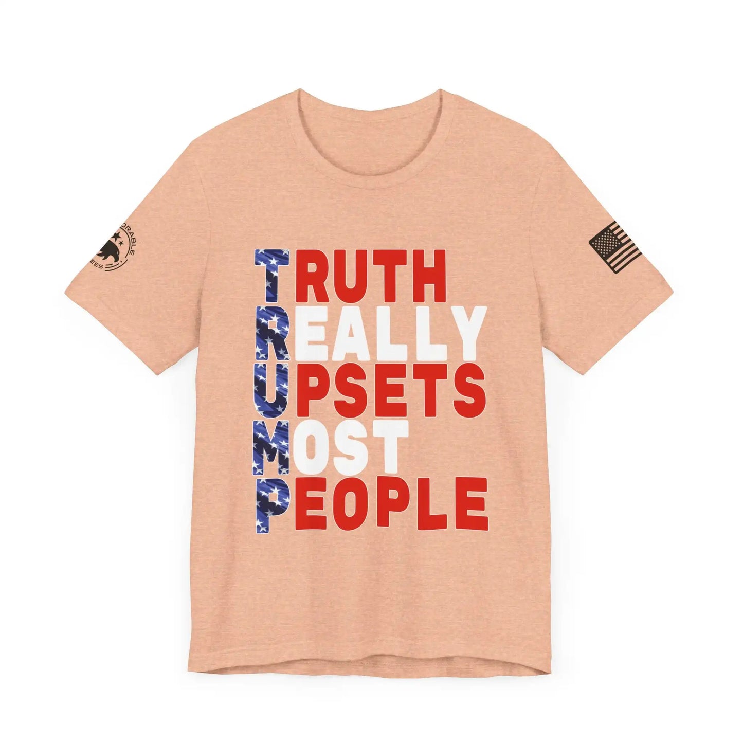 Truth Really Upsets Most People Womens Tee - Deplorable Tees