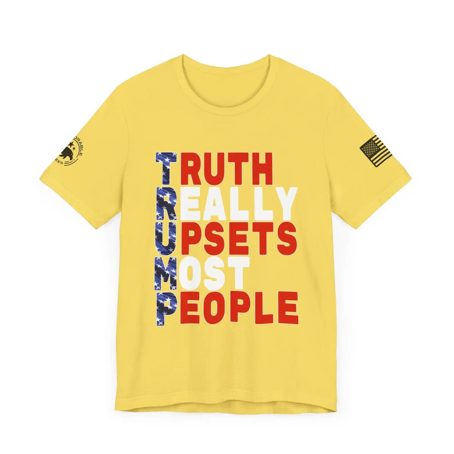 Truth Really Upsets Most People Womens Tee - Deplorable Tees